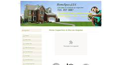 Desktop Screenshot of homespecs.com